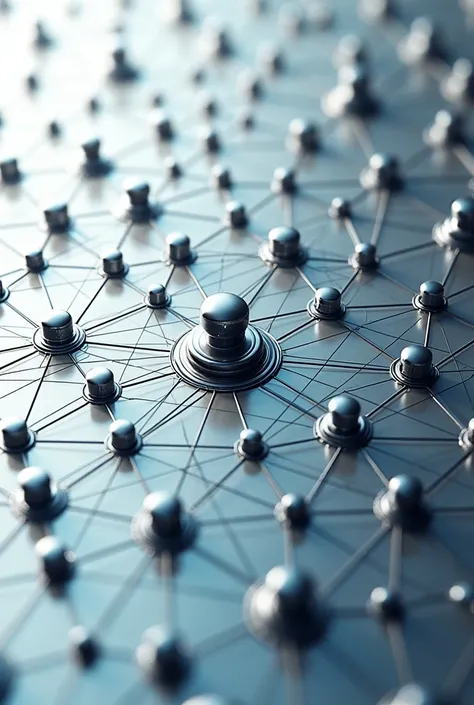 A network graph with connected circles representing social relationships.
