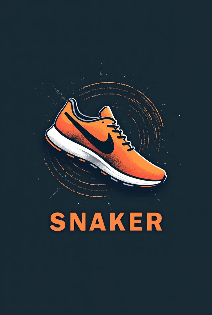 A logo for an online sneaker store 