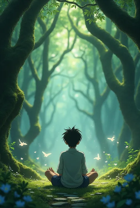 Make me Akira close to the forest spirits