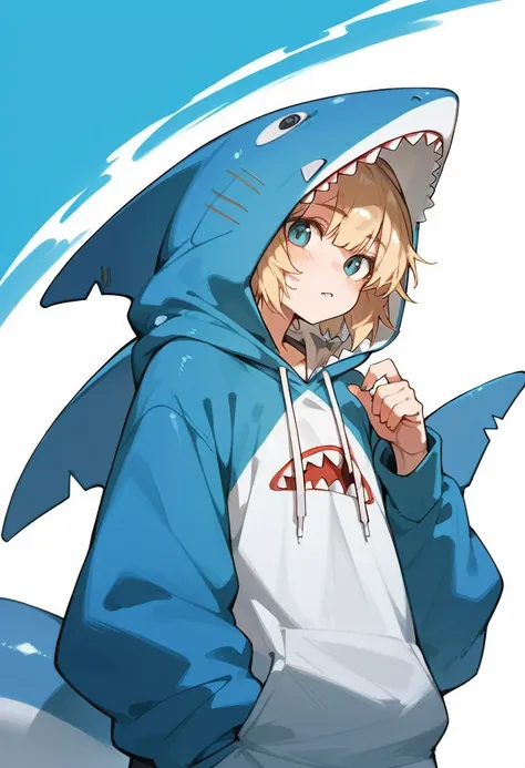 Giant Gura,shark hoodie、