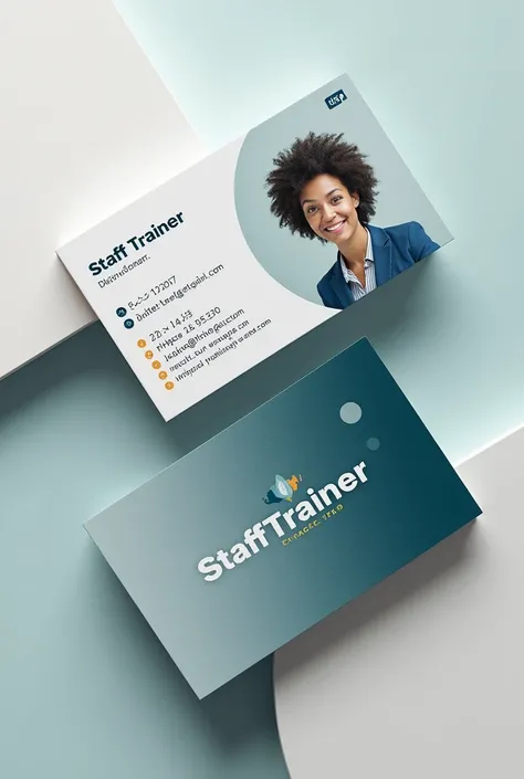 (Business card) of staff trainer