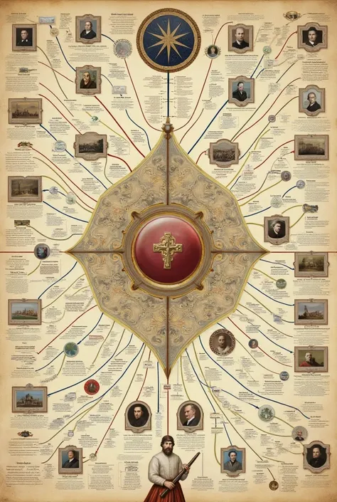 Make a large and beautiful mind map 1. top:
The introduction sets the pre-Crusades context, with an emphasis on diplomacy and cultural exchange between Christians and Muslims. This opens up space for discussing how the Crusades intensified these exchanges....