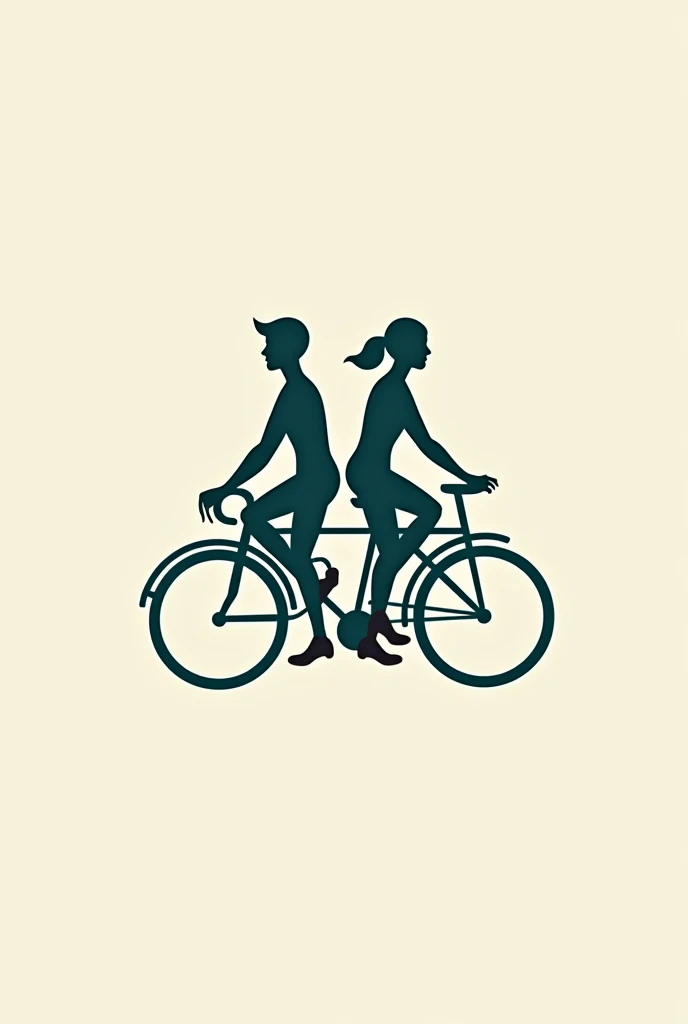 Classic bicycle friends logo 10 years