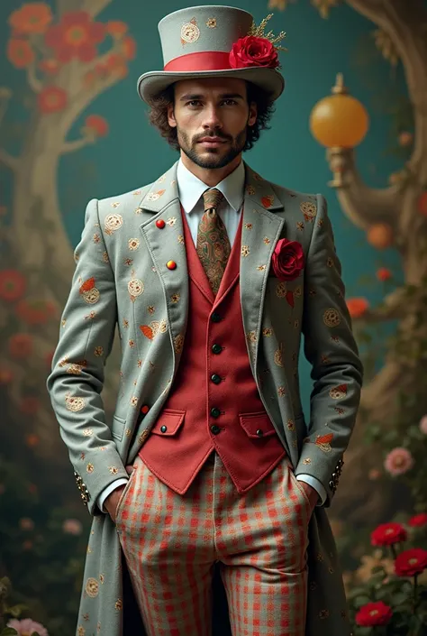 Alice in Wonderland inspired men&#39;s uniform