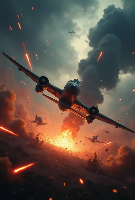 Disney movie poster featuring planes and missiles falling in war with the title "Venezuela" 