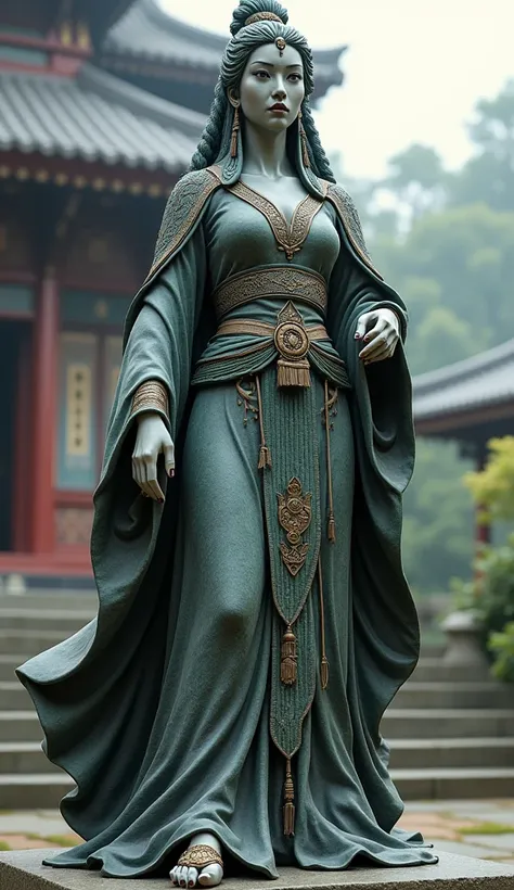 Mature Woman　Ashura Statue