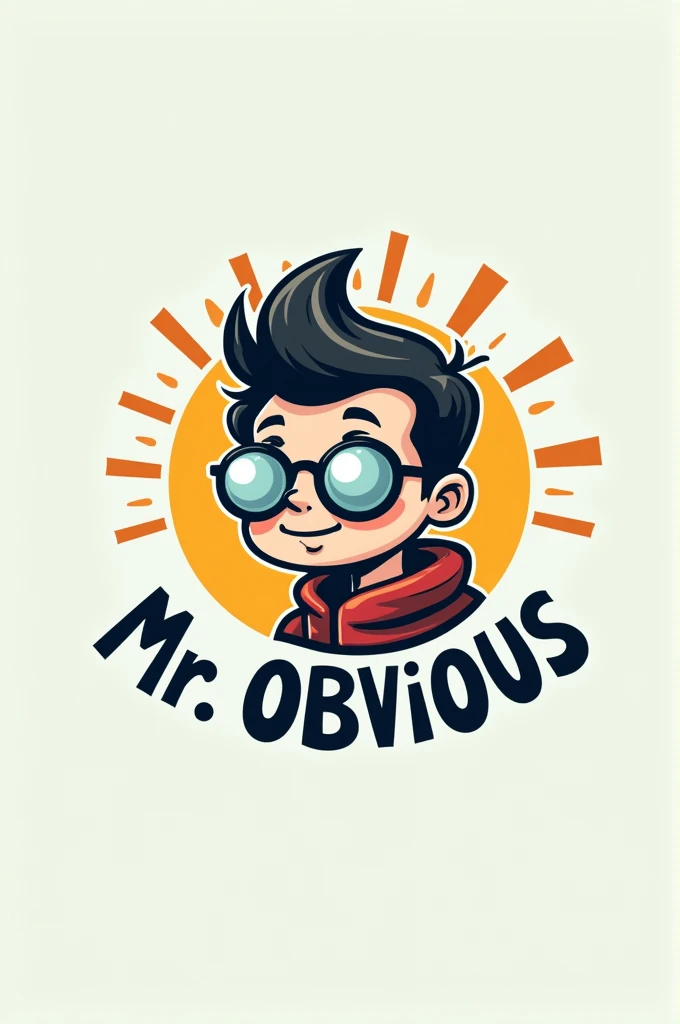 A logo for a profile calling "Mr.Obvious" humor profile