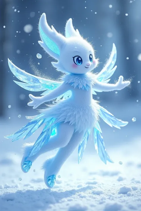 6. Lumi – The Snowflake • Concept: An ethereal character, in the shape of a shiny snowflake. Lumi is the perfect mascot for winter sports, with a crystalline design in shades of white and blue that shines like ice in the sun.
	• Personality: elegant, calm ...