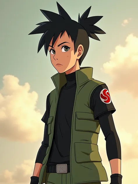 Here is the full-body image of the character in the style of Pixar or Disney, with a  Shikamaru Nara with a intellectual appearance.