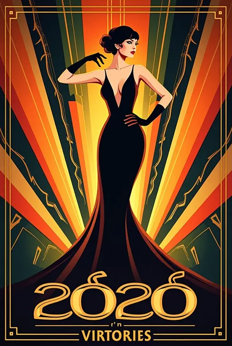 30&#39;s Art Deco　Flyer