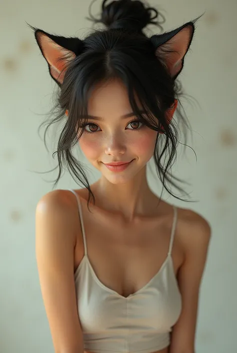 Cute girl sexy little wild cat 8k