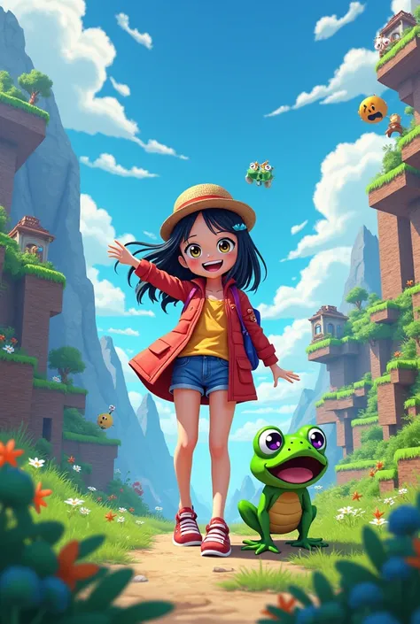 Theme Anime Kitty Anime One Piece Frog Minecraft Teen Girl