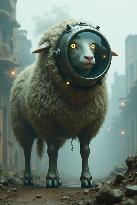 Sheep and biohazard tank hybrid 
