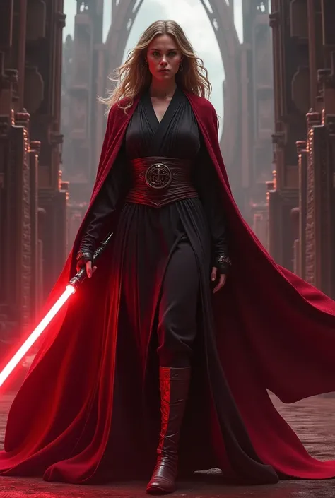 Lucy Lawless as a Sith, full_body 