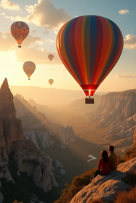 Cappadocia hot air balloon day