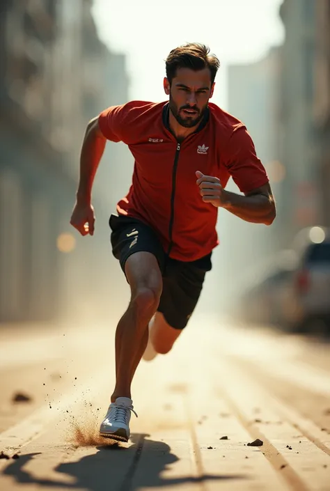 Person running