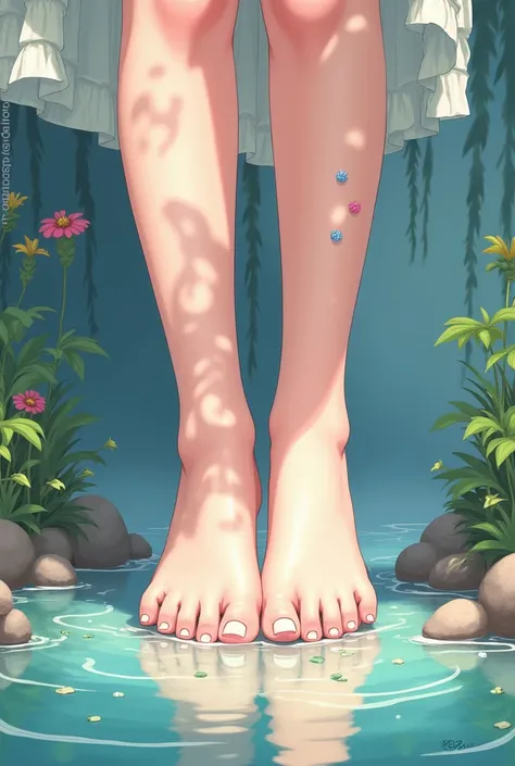 anime girl feet


