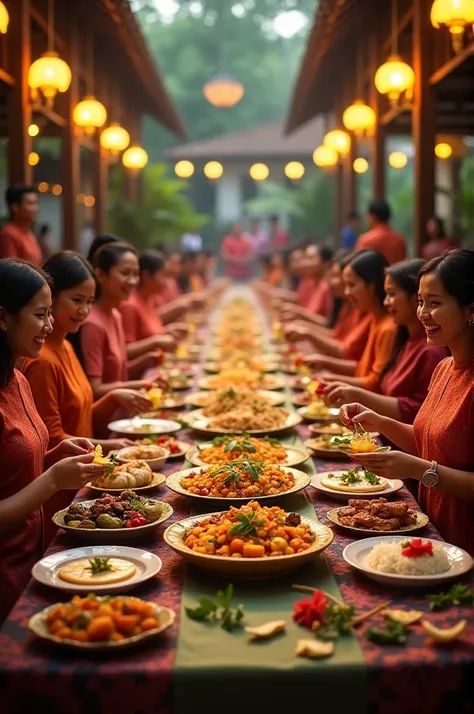 Malay traditional feast