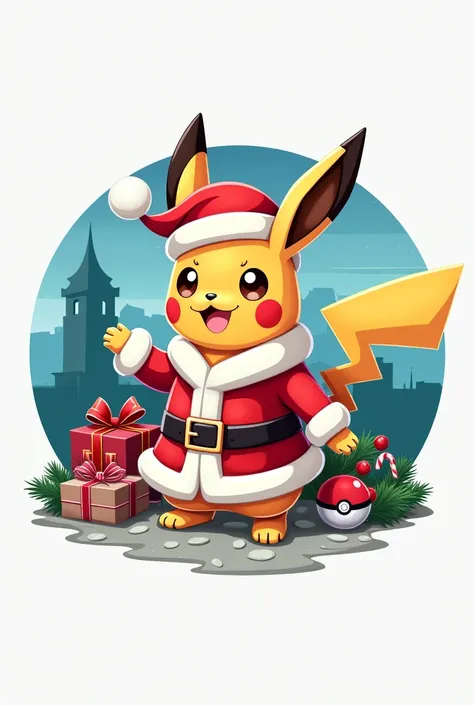 I want a logo for my Pokémon go community Santa Luzmila
