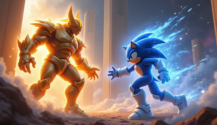 Sentry vs hyper sonic in cosmos arena