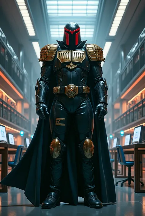 Judge Dredd school librarian 