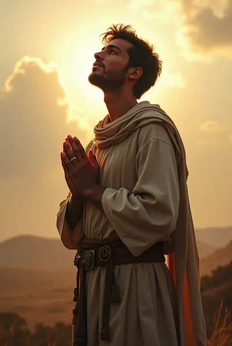 
A young man awaiting the last coming of Jesus