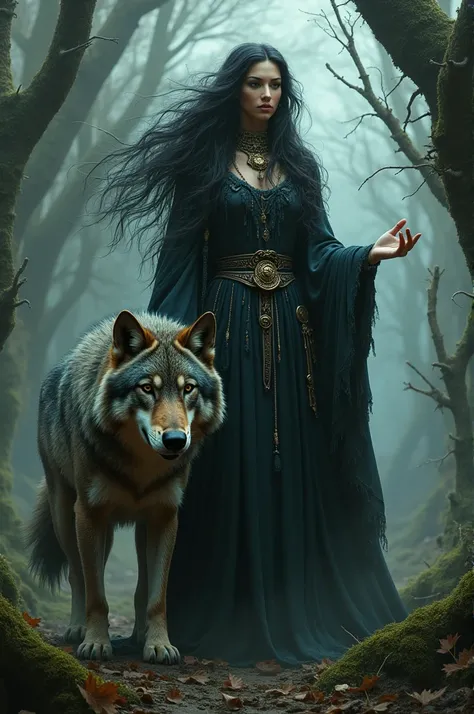 Wolf, witch