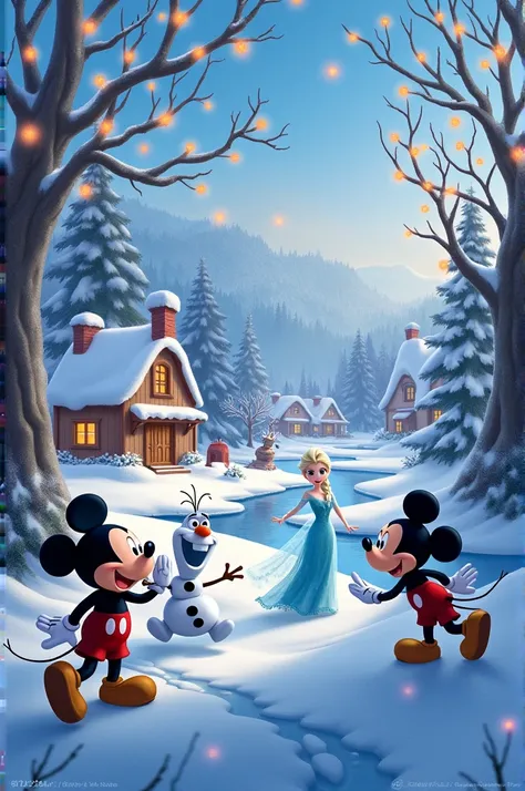 Winter season, disney 