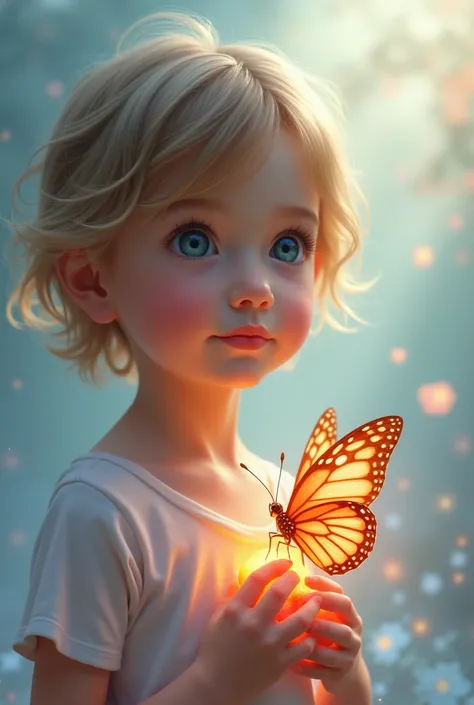 Little butterfly, , Child, Heart 