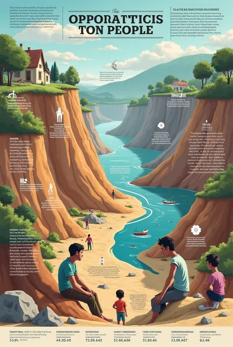 As a student how will you show to your poster the impact of erosion, mass wasting and sedimentation on men and women?