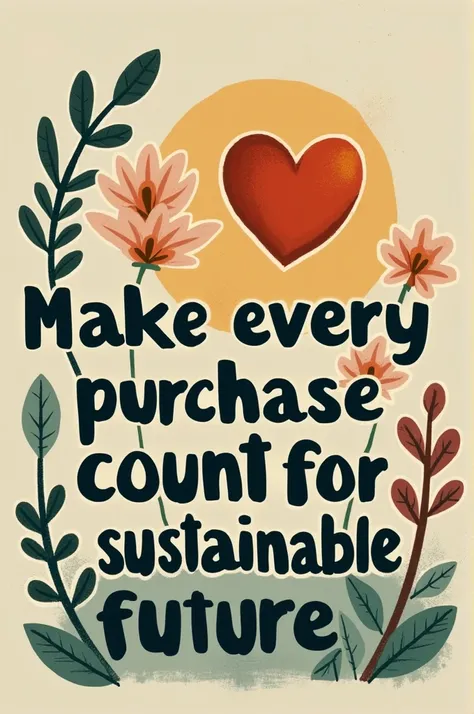 make a slogan with words about being a responsible consumer