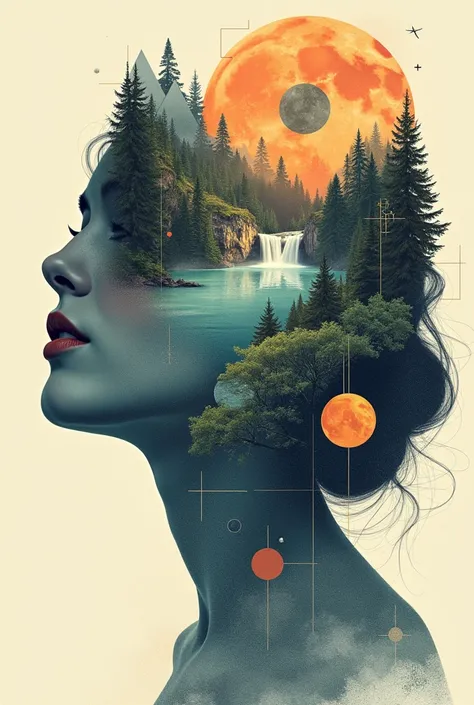 Creating works in the style of "Modern surreal collage images":
1. Try using light and shadow to create a path in this piece 2.. This image is entirely abstract, with some sketch-like line art used. 3. Playing with surfaces and patterns: Blending diverse s...