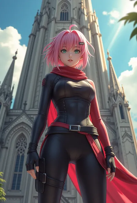 Sakura Haruno in Steeple 
