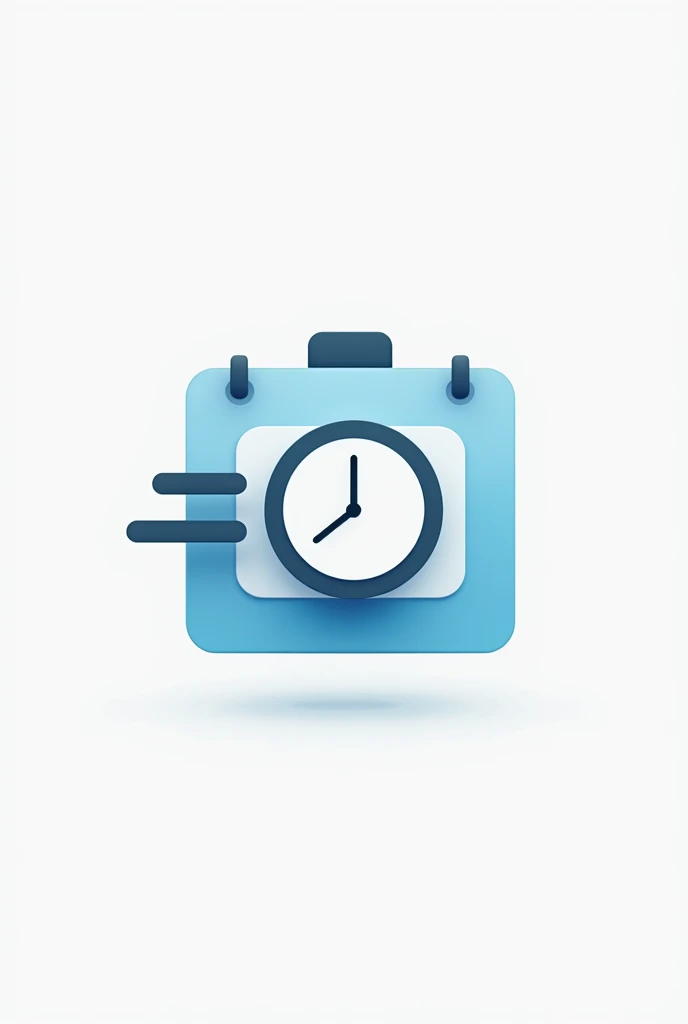 Logo application about time table and clock