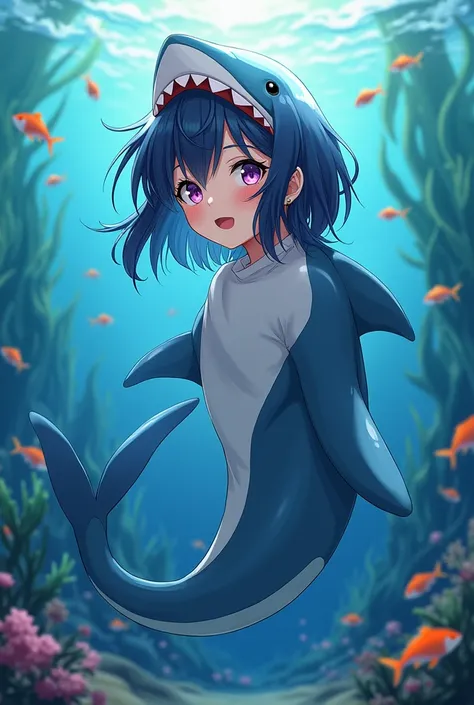 Anime Girl Shark