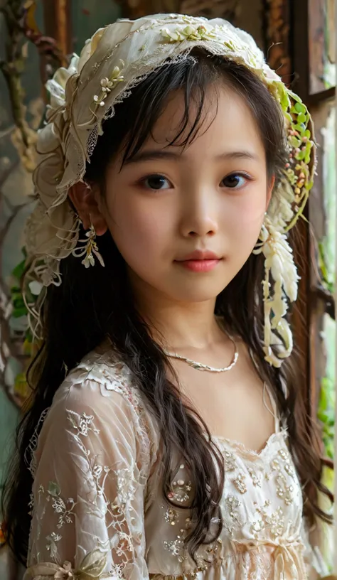 8k, masterpiece, cute, very pretty, the prettiest indonesian-chinese ((preteen)) girl, pale skin, 1girl, age 9, solo, ((preteen)...