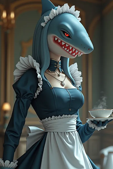 Sexy Shark Maid Anime