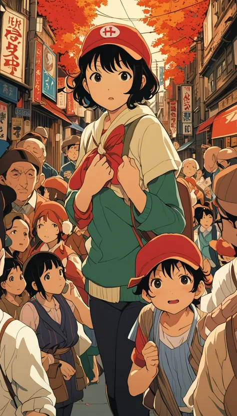 Animated film directed by Satoshi Kon, Movie stills, Best Quality, masterpiece, Representative works, Official Art, professional, Extremely fine detail, 8k