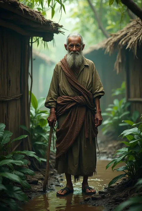 Elder of a village in the mangrove
