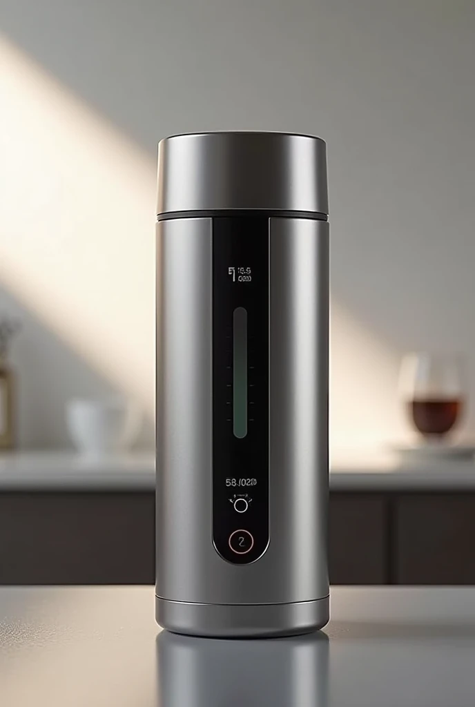 ThermoMaster(Product name)

Materials Used:
High quality stainless steel Aerogel thermal insulation Rechargeable lithium-ion battery OLED touch screen Temperature and pressure sensors Bluetooth connection module Smart thermos that regulates the temperature...