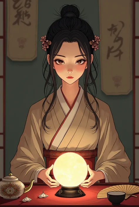 Icon image of a Yamato Nadeshiko style fortune teller in her 50s