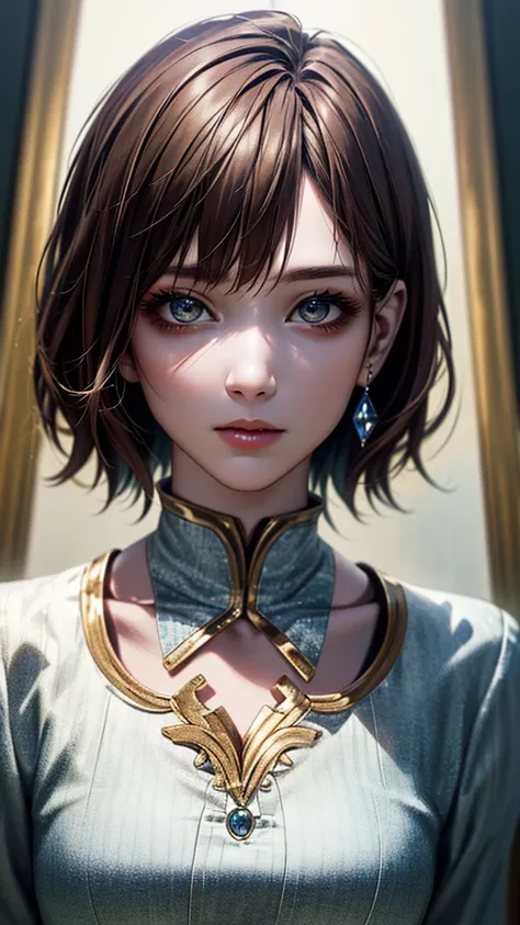 (hig彼st quality、8k、32k、masterpiece)、(Realistic)、(Realistic:1.2)、(High resolution)、Very detailed、Very beautiful face and eyes、1 girl、Delicate body、(hig彼st quality、Attention to detail、Rich skin detail)、Bright colors