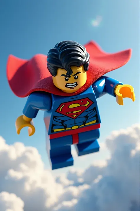 Lego superman flying 