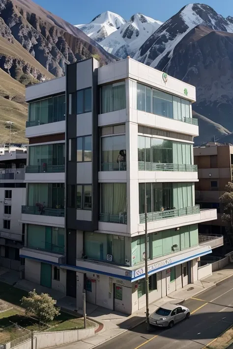 Create a second level hospital that has internal medicine services implemented, a medium-sized hospital with moderate resources with 3 floors and that has the name "ger-med" clinic and below it says diagnosing life that is located in the Andes and you can ...