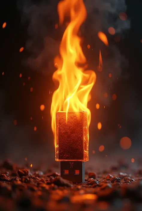 Fire USB flash drive
