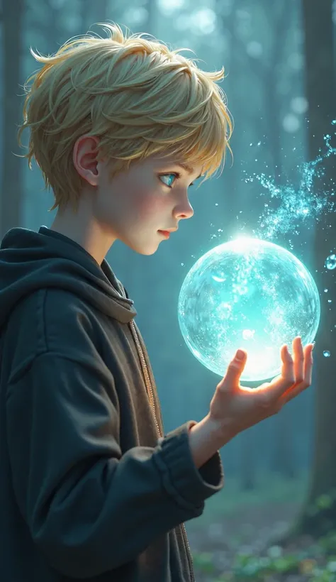 A full-length character. A ball of air gathers in one hand. She looks at him. Turned to the viewer,
a large ball of air in his hand, anatomy, correct anatomy, 8k. 4k, high quality, best quality, guy with is blond
The hero looks at him thoughtfully. He is 1...