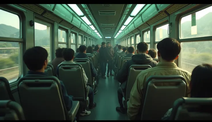 Unlikely Heroes:
"A group of unlikely heroes—a businessman, a homeless man, a schoolgirl, and a professional wrestler—must band together when a zombie virus takes over their train to Busan. Together, they must put aside their differences, navigate the trai...