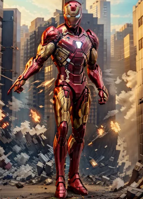 male ironman superhero