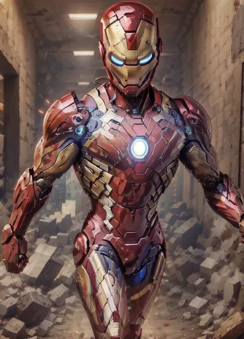 male ironman superhero