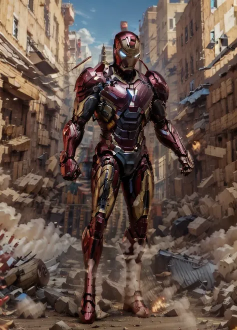 male ironman superhero